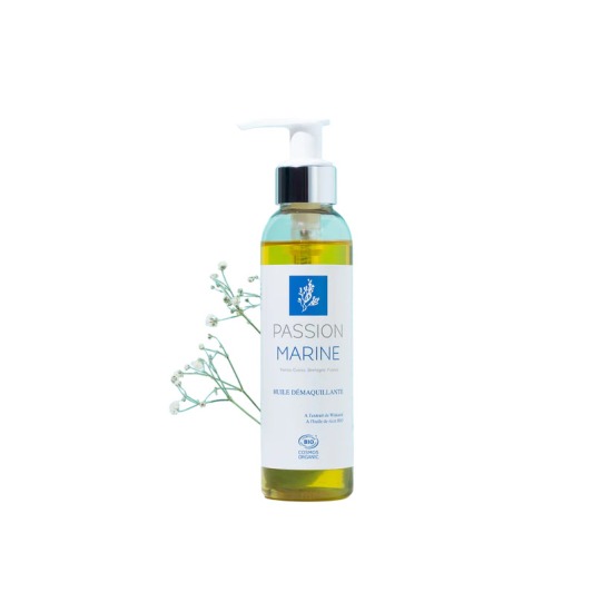 Huile démaquillante à l'extrait de wakamé.<BR>Flacon de 140 ml.
