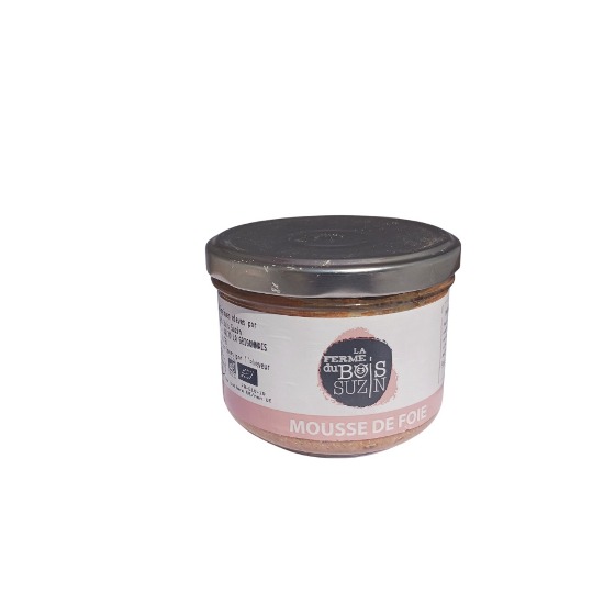 MOUSSE DE FOIE. <BR>Verrine de190 g.