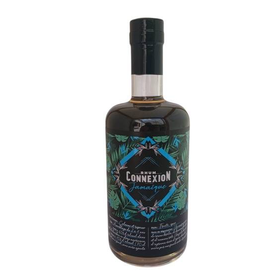 Rhum Connexion Jamaïque. 70 cl