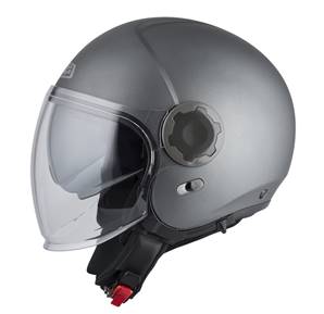 NZI - Casque Moto, Scooter Jet - RINGWAY DUO - Anthracite Mat