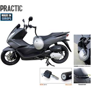 ANTIVOL BLOQUE GUIDON POUR PIAGGIO X9 evolution 125/180/200/250 (2004-2007)