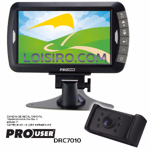 Caméra de recul 7" sans fil digital - DRC7010 de Pro-User
