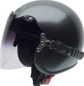 NZI - Casque Moto, Scooter Jet - ROLLING3 DUO - Anthracite Mat