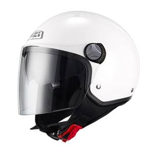 NZI - Casque Moto, Scooter Demi-Jet - CAPITAL2 DUO - Blanc Mat