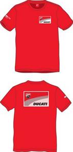 Ducati Man T-Shirt Rouge