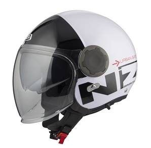 NZI - Casque Moto, Scooter Jet - RINGWAY DUO - Bicolore Brillant