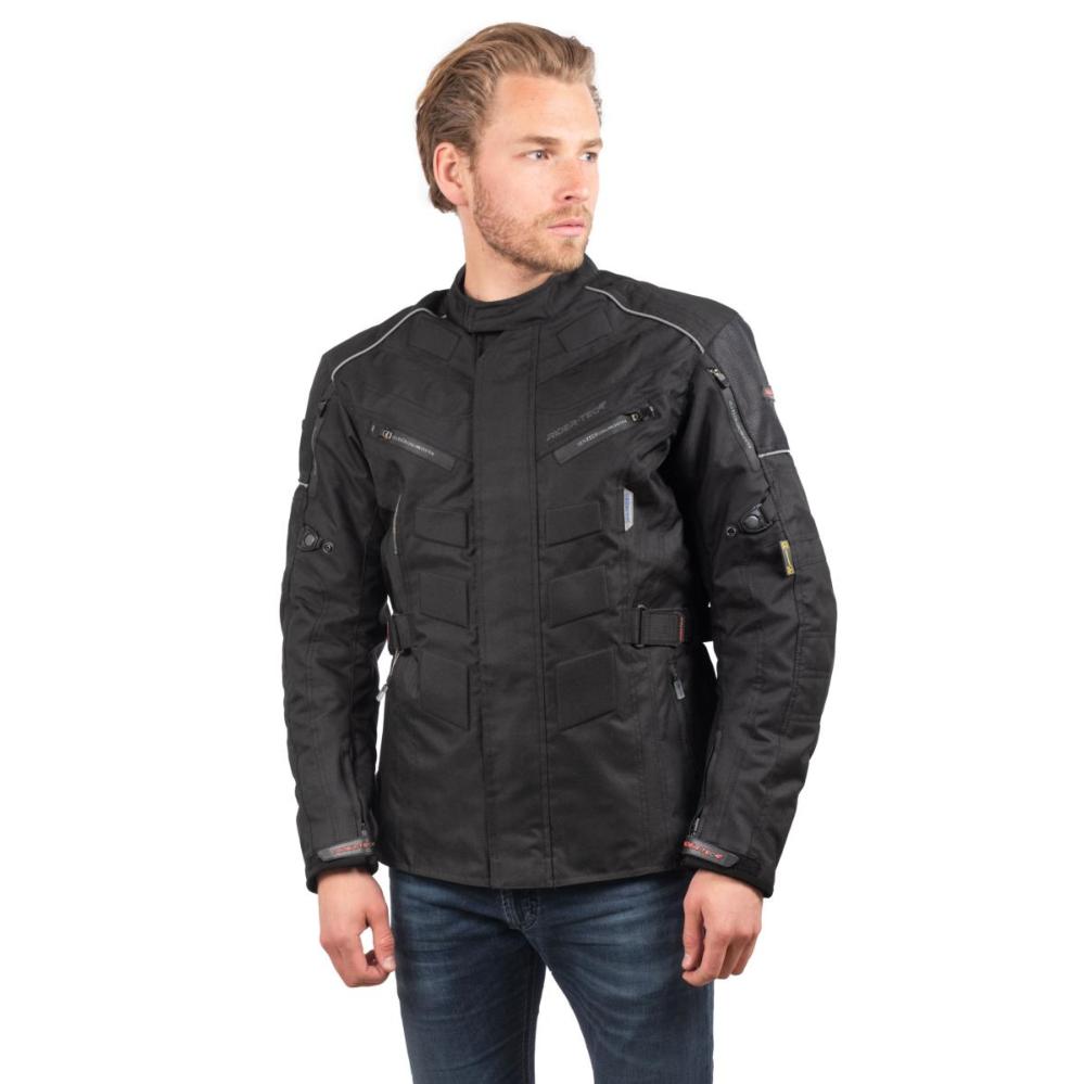 Loisiro - Veste ¾ de Moto Homme Urban Long Textile Noir Taille XL -  Rider-Tec