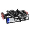 Porte-vélos 2 vélos basculant sur attelage CROW PLUS - EUFAB