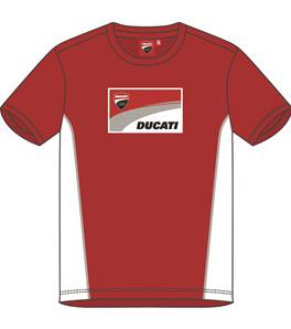 Contrast Sides Ducati T-Shirt