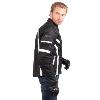 Blouson de Moto Homme Urban Rider-Tec Textile Noir & Blanc