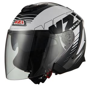 NZI - Casque Moto, Scooter Jet - AVENEW2 DUO GRAPHICS - Bicolore Brillant