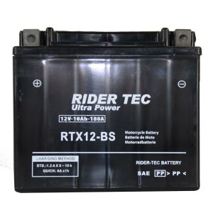 Batterie Moto RTX12-BS sans entretien 12V 10Ah 180A