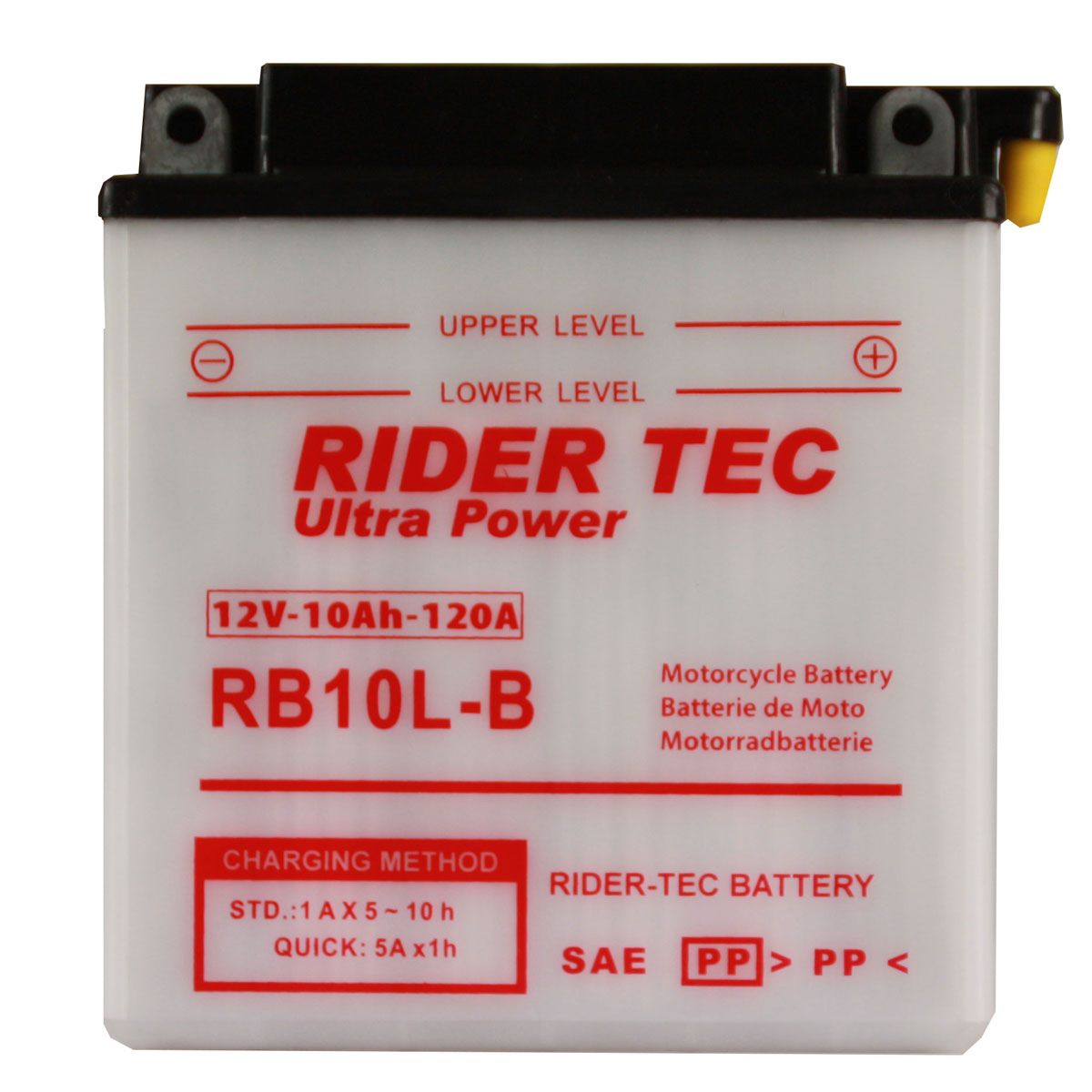 Loisiro - Batterie Moto RB10L-B Conventionnelle 12V 10Ah 120A