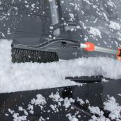 Grattoir givre et Balais neige avec manche télescopique
