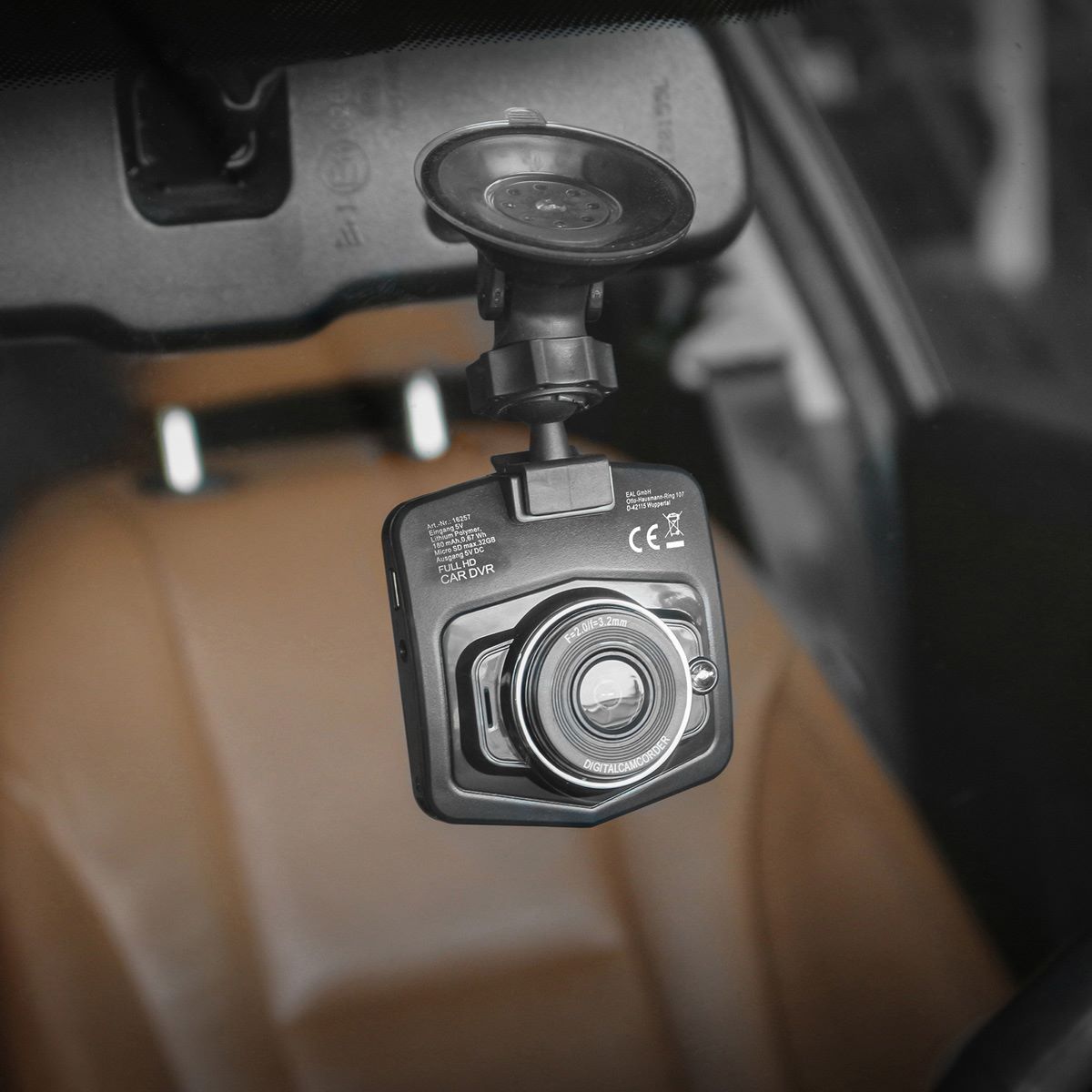 Loisiro - Dashcam Caméra embarquée pour voiture - Eufab