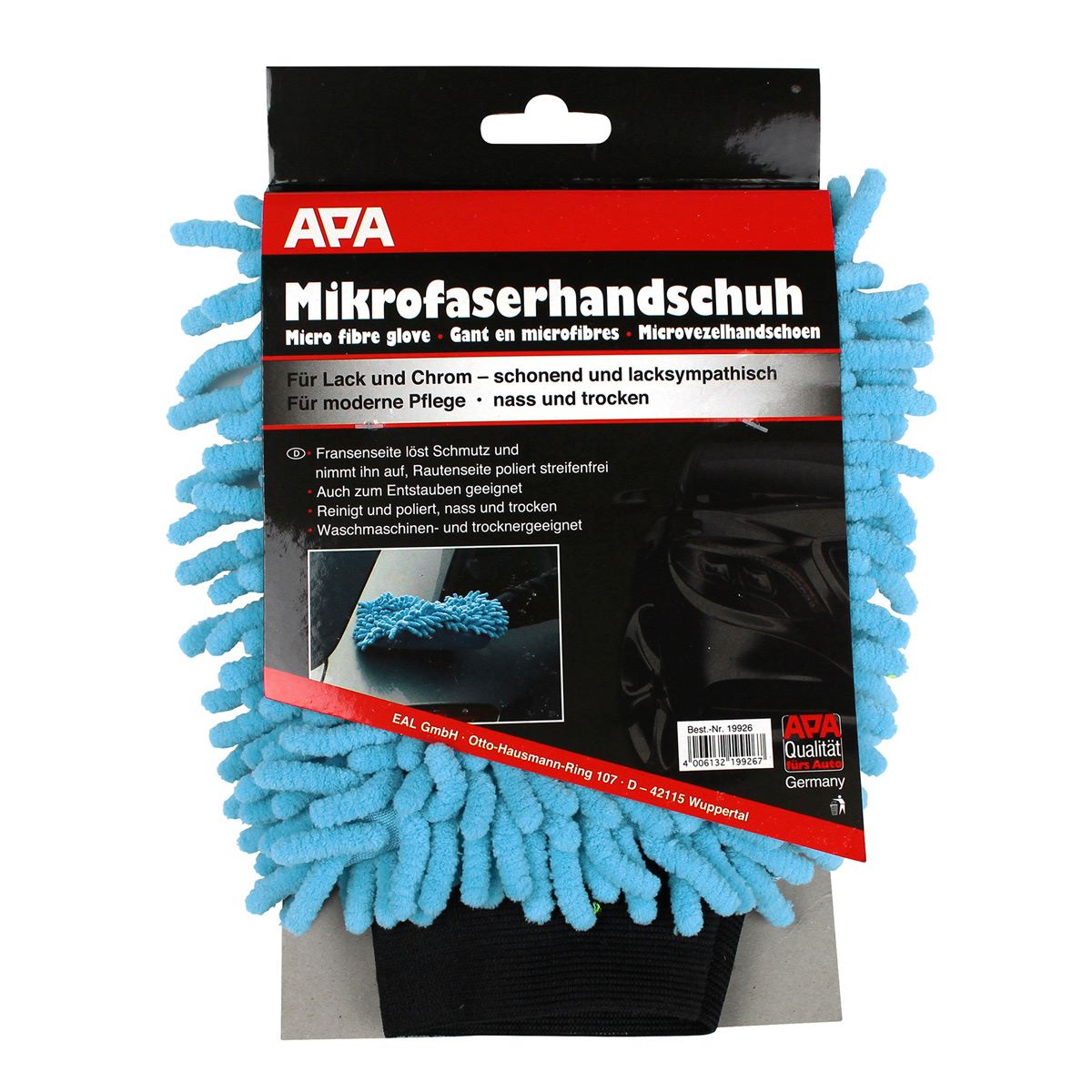 Loisiro - Gant de lavage en microfibre pour voiture - APA