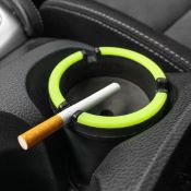 Cendrier gobelet pour voiture - Fluorescent - Réduction d'odeurs
