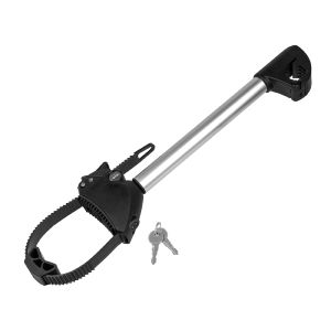 Fixe-cadre Long Amovible Antivol avec Collier de serrage - Porte-vélos EUFAB
