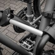 Fixe-cadre Long Amovible Antivol avec Collier de serrage - Porte-vélos EUFAB