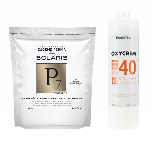 Pack Decoloration Solaris P7 Oxycrem 40 Vol