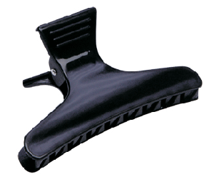 Pinces Croco Longues Noires (x12)