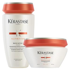 Duo Kérastase : Bain Satin 1 + Masquintense Cheveux Epais