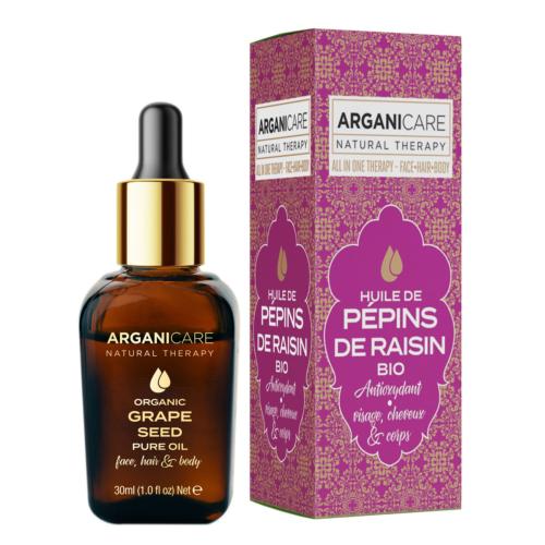 Huile Pépins de Raisin Bio Arganicare 30ml