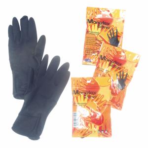 Gants de Protection Ré-utilisables Noir x2