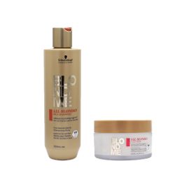 Duo BLONDME Riche Shamp 300ml + Masque 200ml