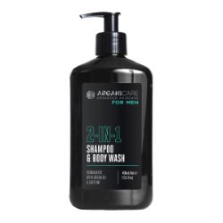 Shamp 2 en 1 Argan Homme 400ml - Arganicare