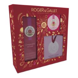 Coffret de Noël Gingembre Rouge Roger Gallet