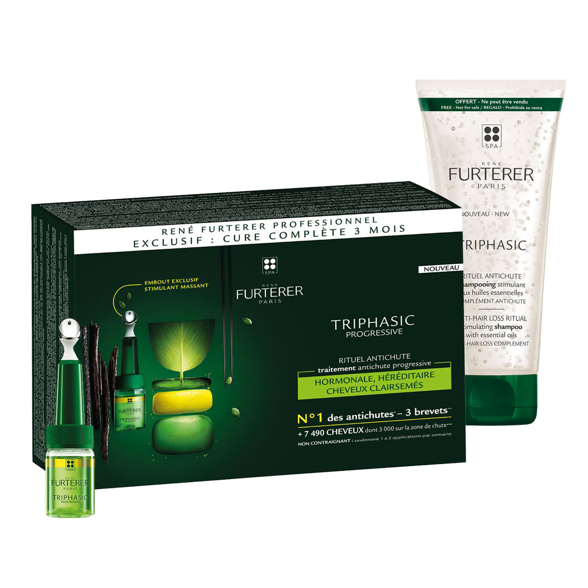 Sérum Antichute Triphasic Progressive  René Furterer x16