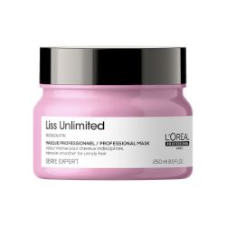Liss Unlimited Masque Cheveux Indisciplinés ou Lissés L'Oréal 250ml