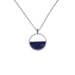 Collier Demi-Lune Lapis Lazuli - LABISE