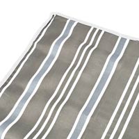 Grey picnic blanket “Versailles”, waterproof backing (280 x 140 cm)