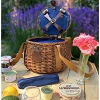 Picknickmand rond voor 2 personen Tuileries