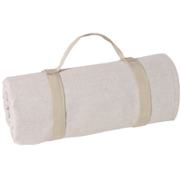 Manta para picnic XL color beige - (140 x 280 cm)
