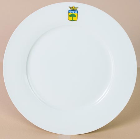 Assiette en porcelaine - 20,5 cm fine