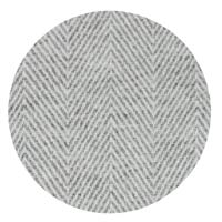 Plaid cachemire et laine Gris Souris - Plaid léger grands chevrons - 130 x 230 cm