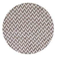 Lichte plaid kasjmier en wol zigzag: bruin - 130 x 230 cm