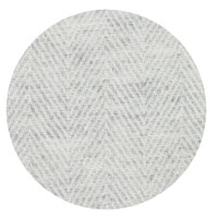 Plaid cachemire et laine Gris Argenté - Plaid léger grands chevrons - 130 x 230 cm