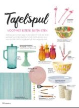 Onze "Exotische bloemen" Grote Deep Slakom in Vrienden Specialtijdschrift