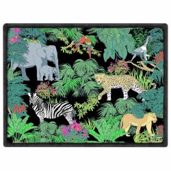 Placemat (40 x 30 cm) set of 6 - Jungle theme