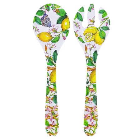 Salatbesteck aus reinem Melamin - 33 cm - Capri