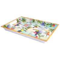 Large tray with handles - 100% melamine - 50 cm - Toucans of Rio
