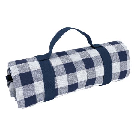 Nappe pique-nique - carreaux bleus et blancs (140 x 140 cm)