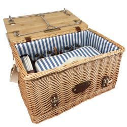 Cesta de picnic Saint-Malo con mesa - 4 personas