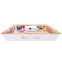 Large tray with handles in melamine - 50 cm - Parrots of Bahia