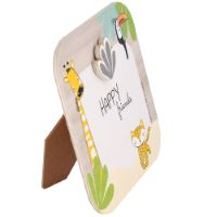 Fotorahmen aus Holz mit Magnet "Gigi die Giraffe" fürs Babyzimmer