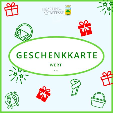 Die Geschenkkarte zum Anbieten